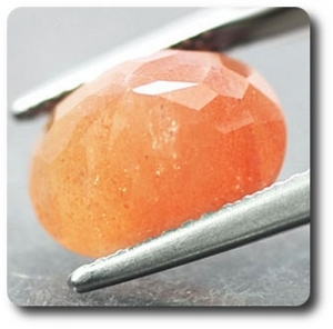 3.64 CT. ORANGE AVENTURINE FELDSPAR