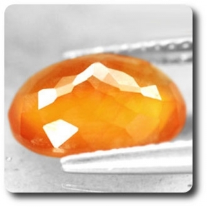 2.69 CT. NATURAL ORANGE CARNELIAN. VVS1