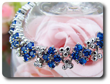 BRACELET SAPHIR BLEU