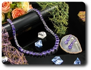 PARURE  AMETHYSTE