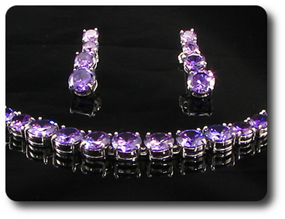 PARURE  AMETHYSTE