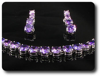 PARURE  AMETHYSTE