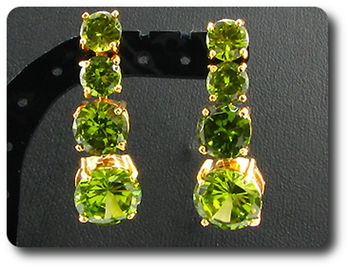 PARURE  PERIDOT VERT