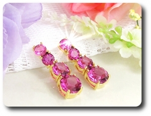 PARURE SAPHIR ROSE