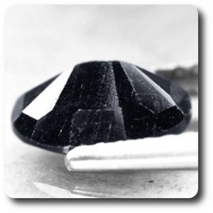 1.59 cts SAPHIR NOIR