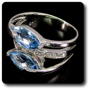 BLUE TOPAZ RING
