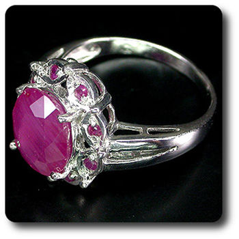BAGUE RUBIS