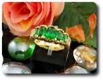 BAGUE EMERAUDE