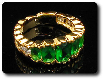 BAGUE EMERAUDE