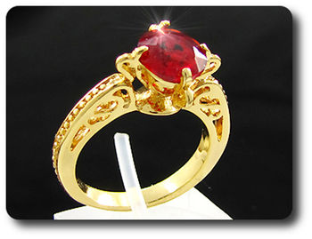 BAGUE RUBIS
