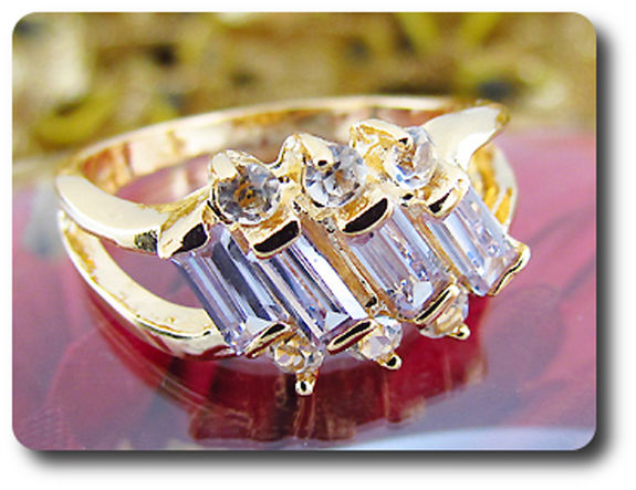 4x5 mm Purple Amethyst Ring