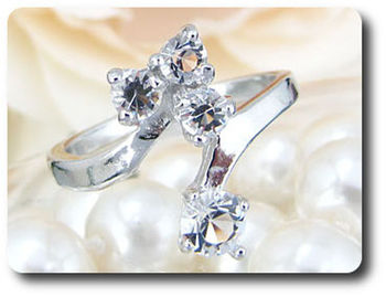 5 mm Created Diamond Ring