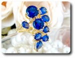 BAGUE SAPHIR BLEU