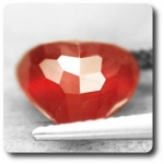 2.80 CT. NATURAL ORANGE CARNELIAN. VVS1