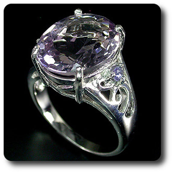 BAGUE AMETHYSTE & IOLITE