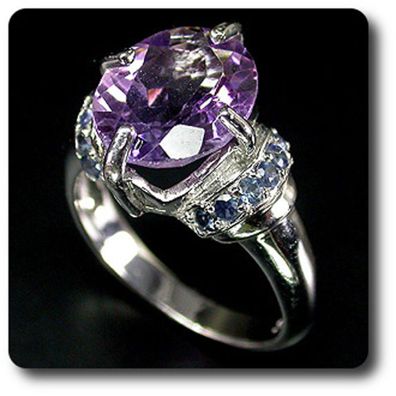 AMETHYST & SAPPHIRE RING