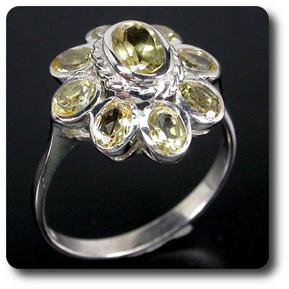 BAGUE CITRINE