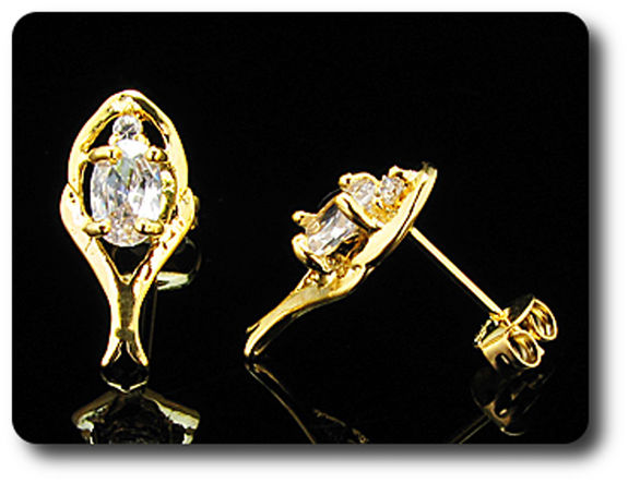 BOUCLES D'OREILLE DIAMANT CZ