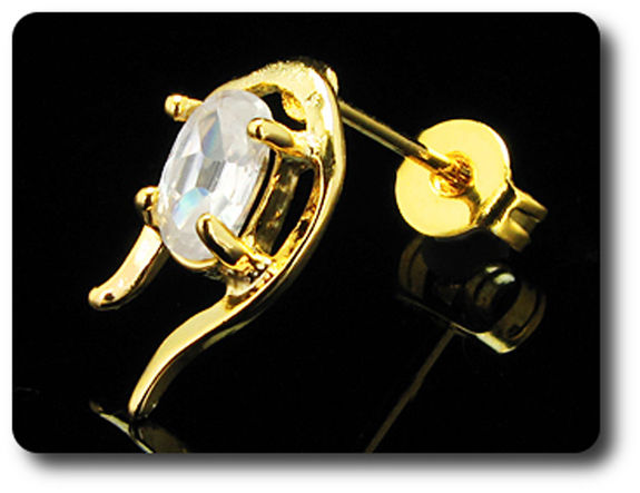 BOUCLES D'OREILLE DIAMANT CZ