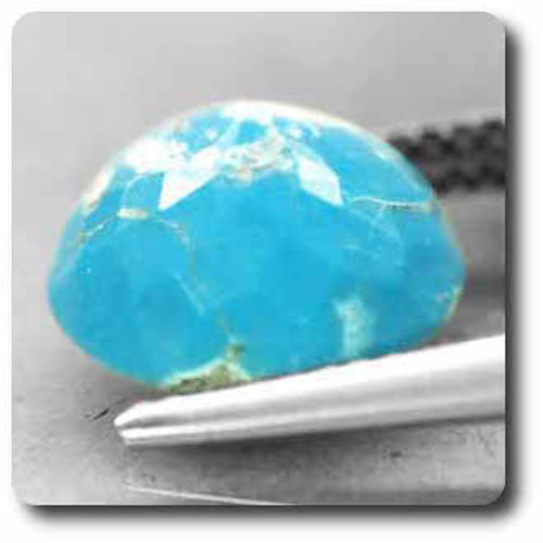 3.47 cts TURQUOISE BLEU