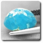 3.47 cts TURQUOISE BLEU