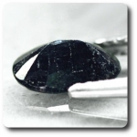 1.25 cts SAPHIR NOIR