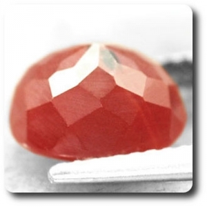 2.76 cts CORNALINE ORANGE. VVS1