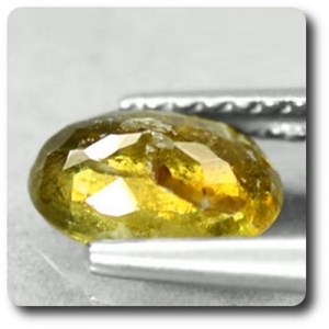 0.91 CT.  MULTICOLOR SPHENE . SI1