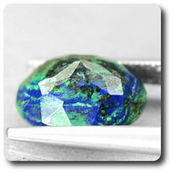 2.71 CT.  MALACHITE AZURITE