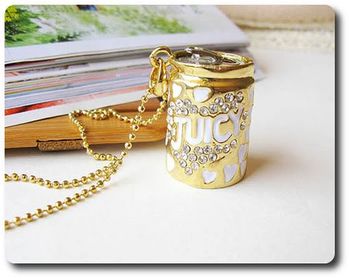 Gold Jar Necklace