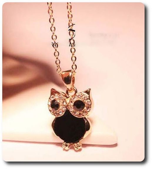 Shell Owl Clavicle Necklace