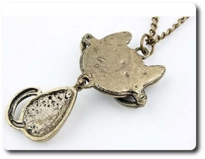 Glasses Cat Necklace