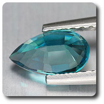 0.75 cts TOURMALINE BLEU . VVS