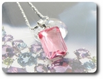 14 mm Pink Sapphire Pendant