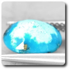 2.15 CT. NATURAL BLUE TURQUOISE + PYRITE