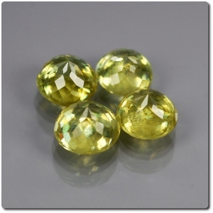 1.41 CT. 4 pcs. MULTICOLOR SPHENE . SI1-I1