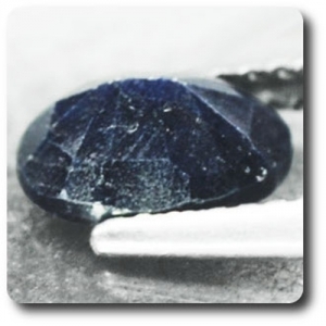 1.64 cts SAPHIR NOIR