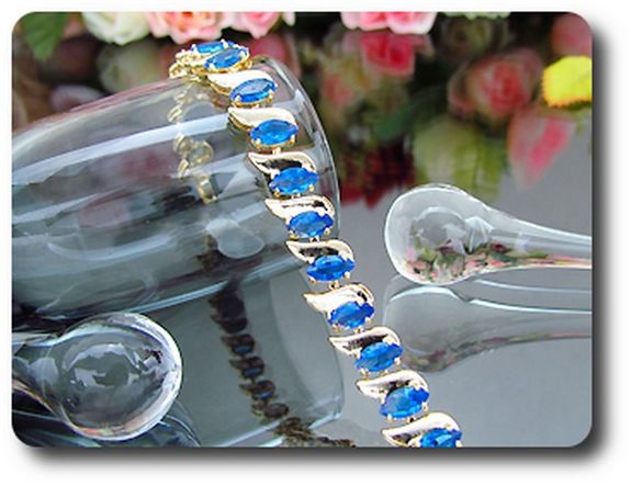 BRACELET SAPHIR BLEU