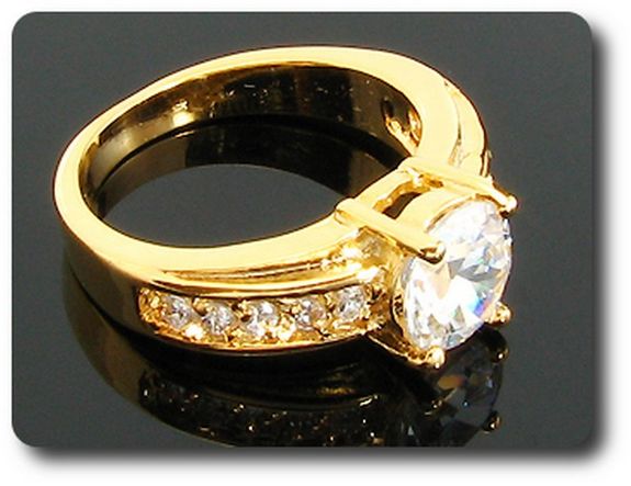 BAGUE DIAMANT CZ