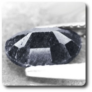 1.53 cts SAPHIR NOIR