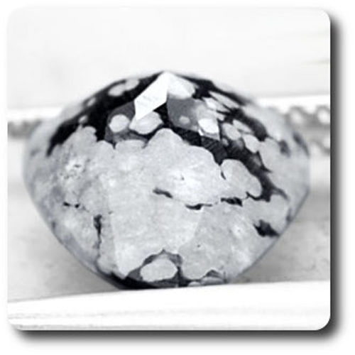 1 96 Cts Snowflake Obsidian 1 96 Cts Snowflake Obsidian