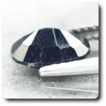 1.56 cts SAPHIR NOIR
