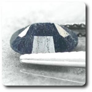 1.37 cts SAPHIR NOIR
