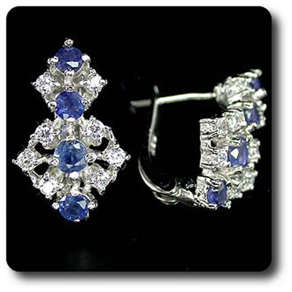 BLUE SAPPHIRE EARRINGS