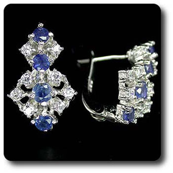 BLUE SAPPHIRE EARRINGS
