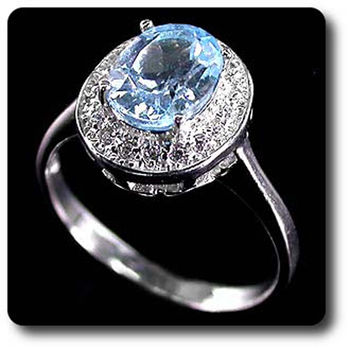 BLUE TOPAZ RING