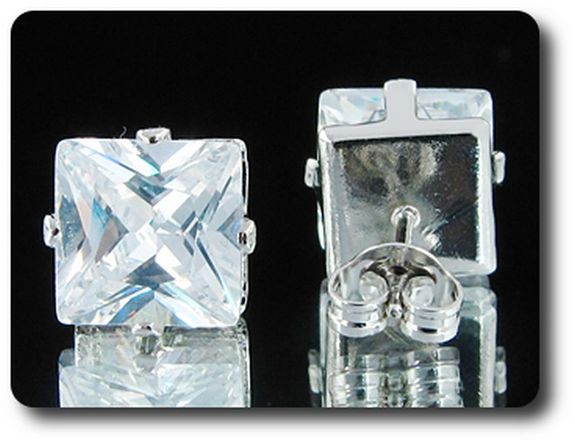 BOUCLES D'OREILLE DIAMANT CZ