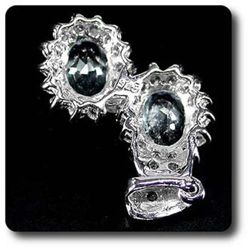 PENDENTIF TOPAZE BLEU