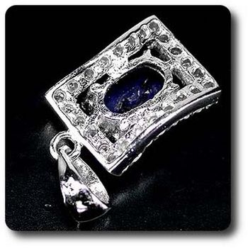 PENDENTIF SAPHIR BLEU