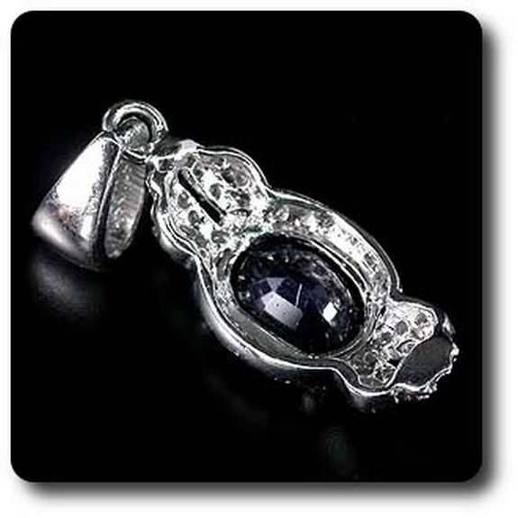 PENDENTIF SAPHIR BLEU